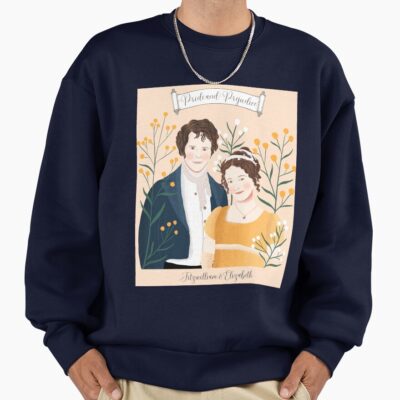 Pride And Prejudice Mr Darcy And Miss Bennet Jane Austen Sweatshirt
