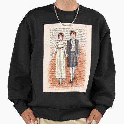 Alternative view of Elizabeth Bennet And Mr Darcy Sweatshirt