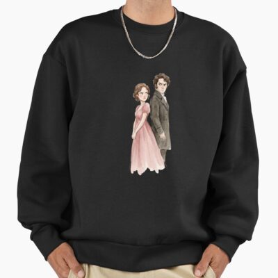 Classic Romance Pride And Prejudice Mr Darcy Elizabeth Bennet Sweatshirt