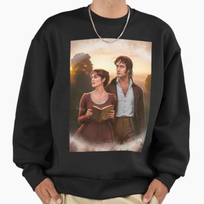 Alternative view of Reading Jane Austen Sweatshirt