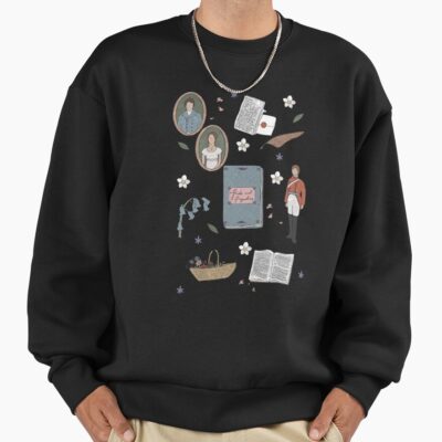 Alternative view of Pride And Prejudice Illustrations Sweatshirt