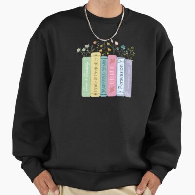 Alternative view of Jane Austen Books Sweatshirt