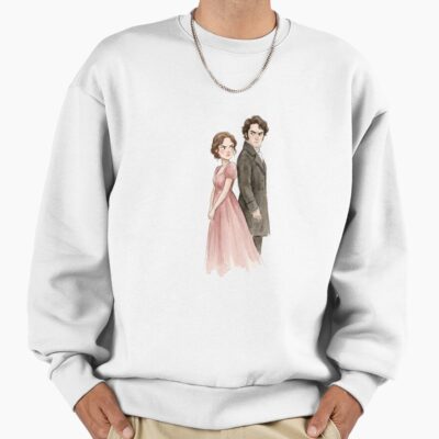 Alternative view of Classic Romance Pride And Prejudice Mr Darcy Elizabeth Bennet Sweatshirt