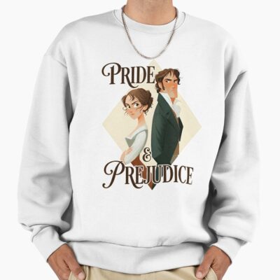 Alternative view of Pride And Prejudice Classic Romance Jane Austen Sweatshirt