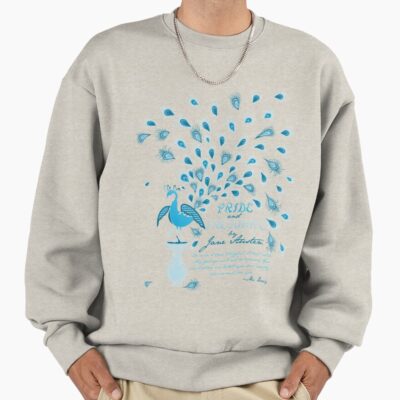 Paisley Peacock Pride And Prejudice Classic Sweatshirt