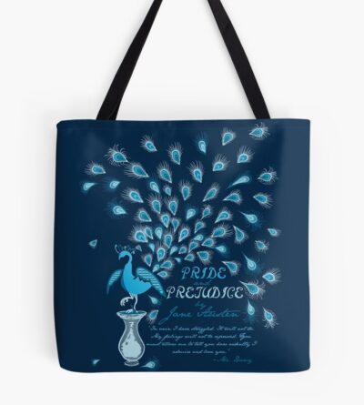 Paisley Peacock Pride And Prejudice Classic Tote Bag