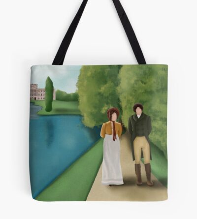 Elizabeth Bennet And Mr Darcy Tote Bag
