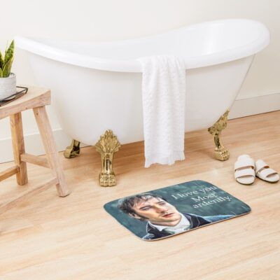 Alternative view of I Love You Most Ardently Mr Darcy Pride And Prejudice Bath Mat