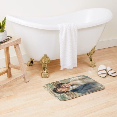 Alternative view of Mr And Mrs Darcy Bath Mat