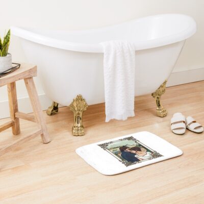 Alternative view of Elizabeth And Darcy Bath Mat