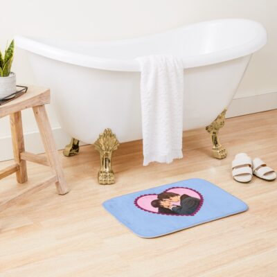Alternative view of Lizzie And Darcy 2005 Pride And Prejudice Bath Mat