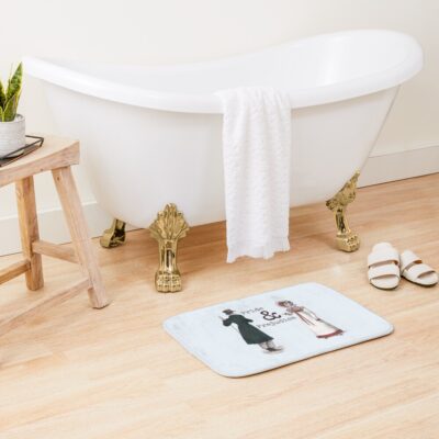 Alternative view of Pride And Prejudice Historical Paper Bath Mat