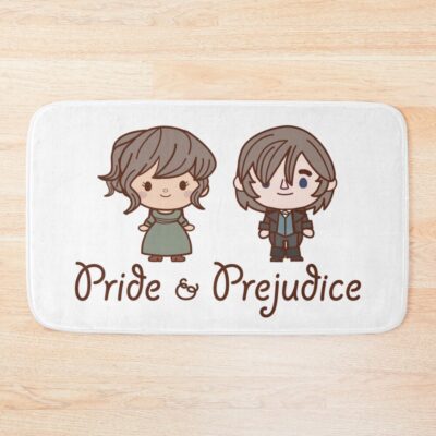 Pride And Prejudice Kawaii Bath Mat
