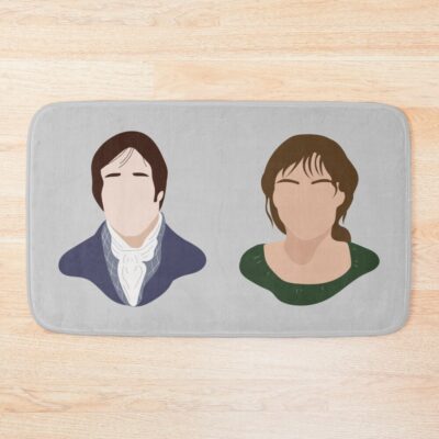 Mr Darcy And Elizabeth Bath Mat