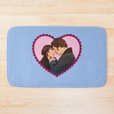Lizzie And Darcy 2005 Pride And Prejudice Bath Mat