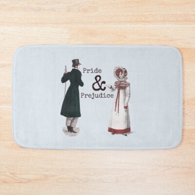 Pride And Prejudice Historical Paper Bath Mat