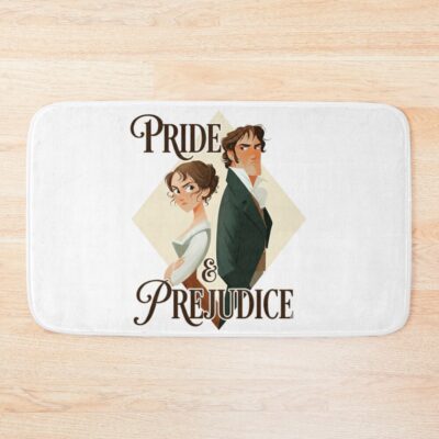 Pride And Prejudice Classic Romance Jane Austen Bath Mat