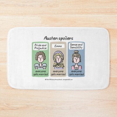 Austen Spoilers Bath Mat