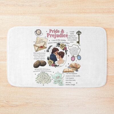 Pride And Prejudice Bath Mat