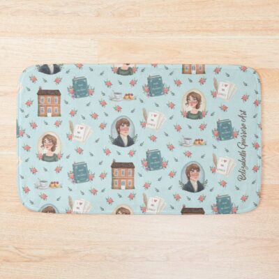 Pride And Prejudice Jane Austen Inspiration Bath Mat