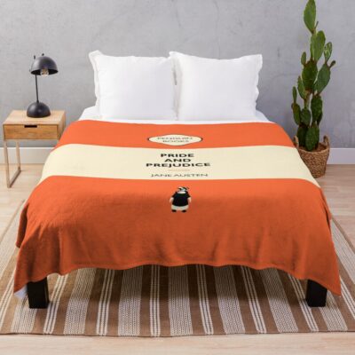 Penguin Books Pride And Prejudice Throw Blanket