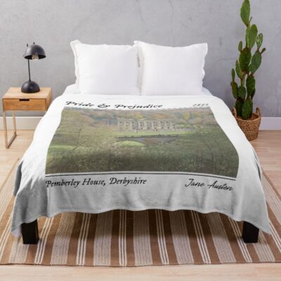 Pride And Prejudice 1813 Throw Blanket