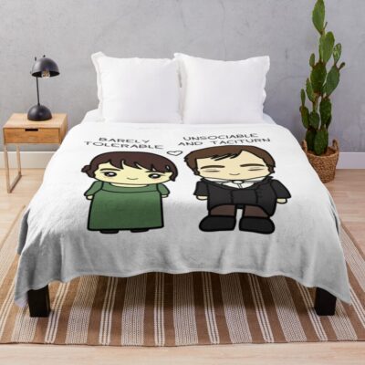 Pride And Prejudice Perfect Match Throw Blanket