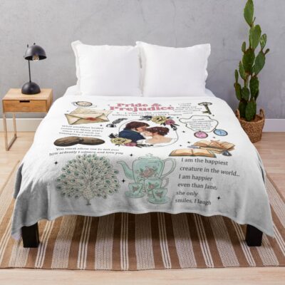 Pride And Prejudice Throw Blanket