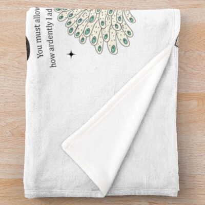 Alternative view of Pride And Prejudice Throw Blanket