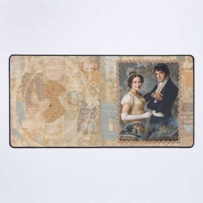 Elizabeth And Fitzwilliam Mouse Pad