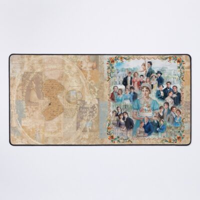 The World Of Jane Austen Mouse Pad