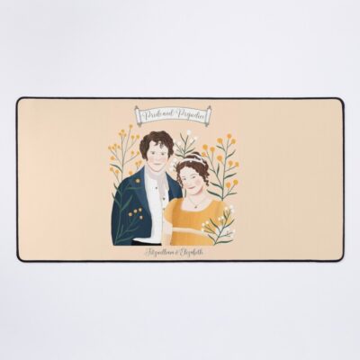 Pride And Prejudice Mr Darcy And Miss Bennet Jane Austen Mouse Pad