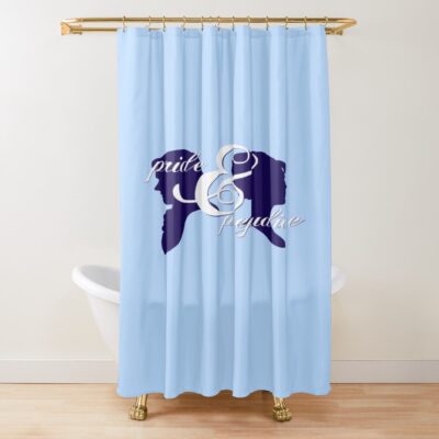 Pride And Prejudice Shower Curtain