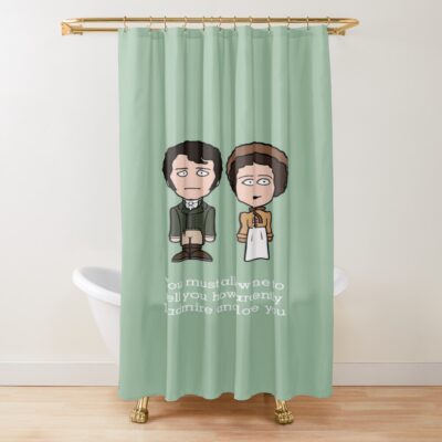 Pride And Prejudice Shower Curtain