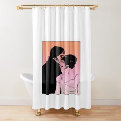 Pride And Prejudice 2005 Lizzy And Darcy Shower Curtain