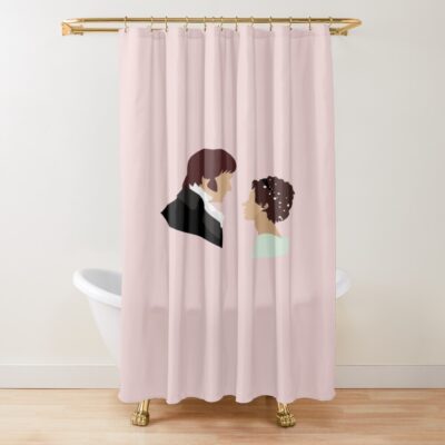 Pride And Prejudice Art Shower Curtain