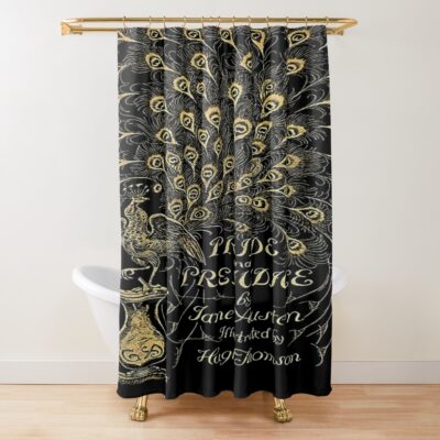 Pride And Prejudice By Jane Austen Shower Curtain