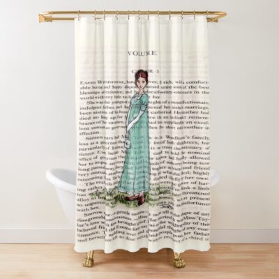 Jane Austen Emma Shower Curtain