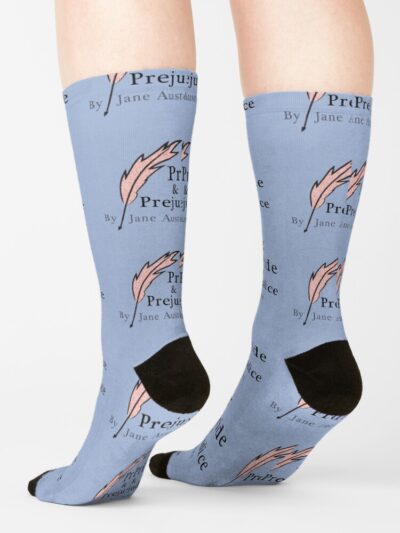 Alternative view of Pride And Prejudice By Jane Austen Book Socks