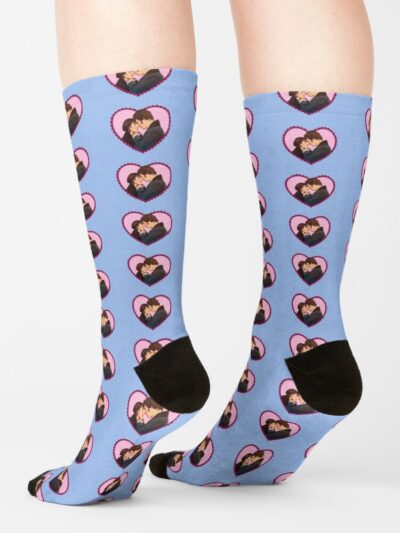 Alternative view of Lizzie And Darcy 2005 Pride And Prejudice Socks