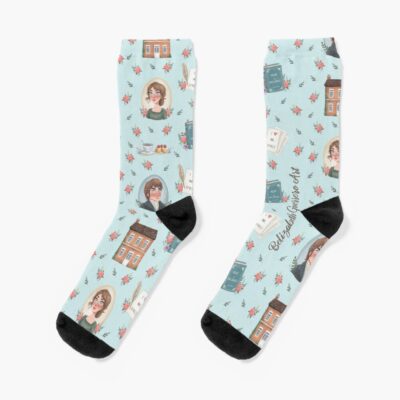 Pride And Prejudice Jane Austen Inspiration Socks