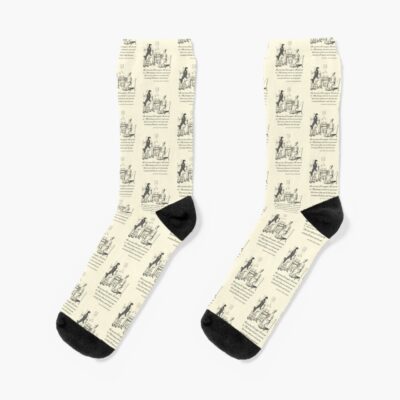 Jane Austen Vintage Book Club Mr Darcy And Lizzy Fans Literary Pride And Prejudice Gifts Socks