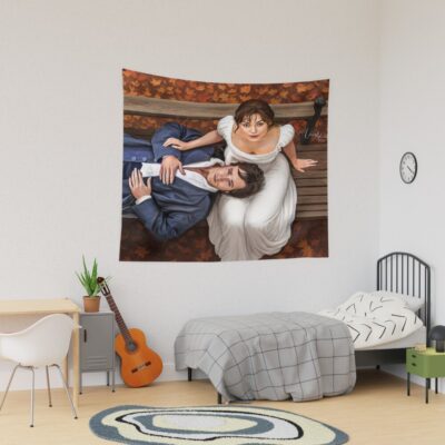 Jane Austen Lizzys Pride Tapestry