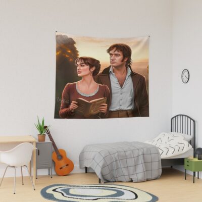 Reading Jane Austen Tapestry