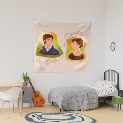Pride And Prejudice Fanart Tapestry