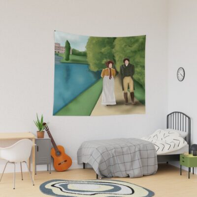 Elizabeth Bennet And Mr Darcy Tapestry