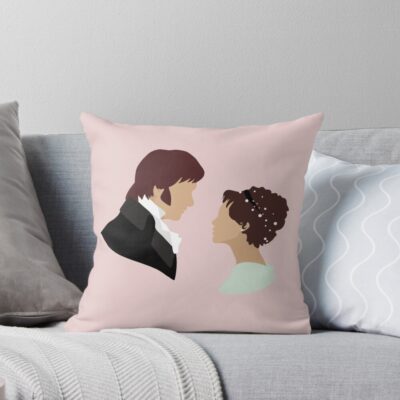 Pride And Prejudice Art Throw Pillow