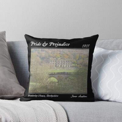 Pride And Prejudice Throw Pillow