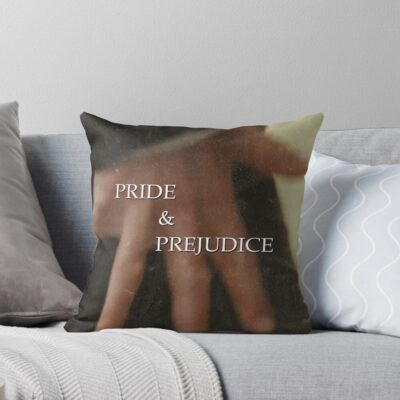 Pride And Prejudice Haaaaands Throw Pillow