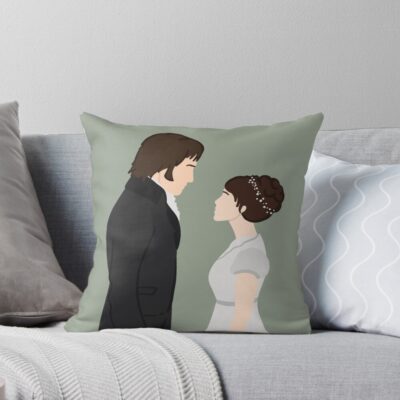 Pride And Prejudice Minimalist Throw Pillow